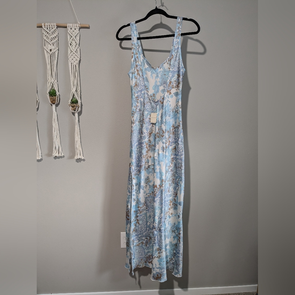 Free People Worth the Wait Bias Cut Slip Dress XS - Picture 6 of 14